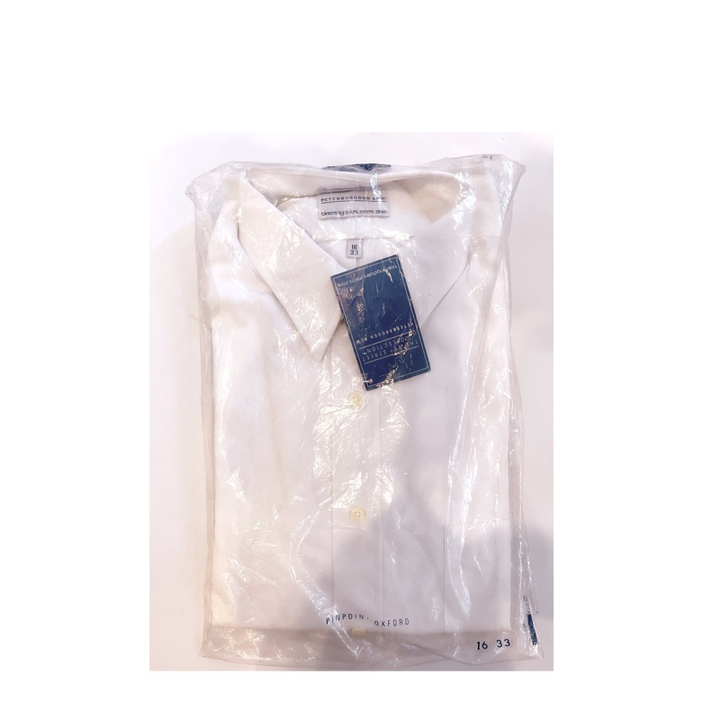 Peterborough Row White Mens Dress shirt